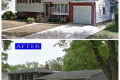 Vinyl Siding_ 51 Wagner Dr._ Cary before after